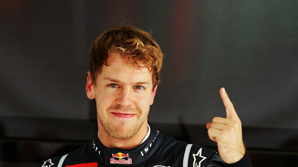 Sebastian Vettel holte die 35. Pole seiner F1-Karriere, Foto: Sutton