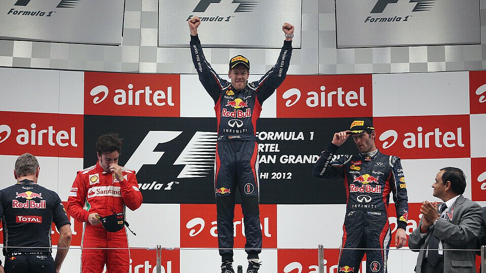 Vierter Sieg in Folge für Sebastian Vettel, Foto: Sutton