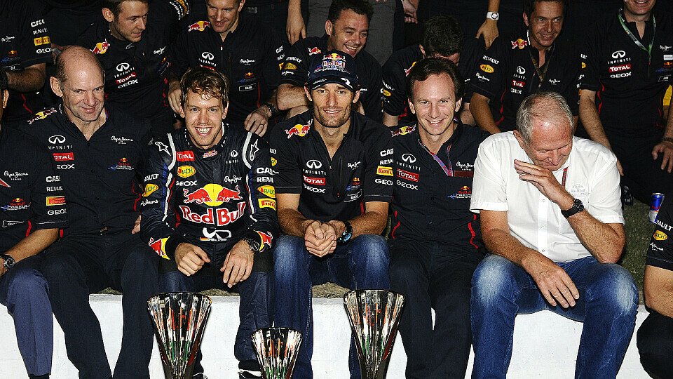 Red Bull feierte beim Rennen in Indien den siebten Saisonsieg, Foto: Sutton