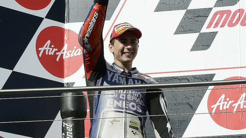 Jorge Lorenzo krönte eine beeindruckende Saison mit dem zweiten WM-Titel, Foto: Yamaha Factory Racing