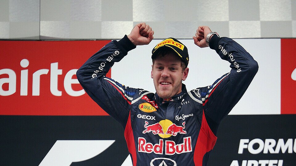 Geht es nach den Veranstaltern, soll bereits 2015 wieder ein F1-Fahrer in Indien jubeln, Foto: Red Bull