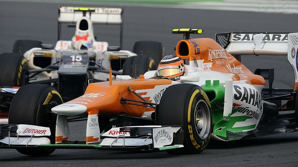In seinen letzten drei Rennen für Force India soll Hülkenberg die Lücke zum zukünftigen Arbeitgeber Sauber schließen, Foto: Sutton