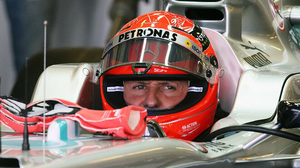 Schumacher machte im Qualifying einen Fehler, Foto: Sutton