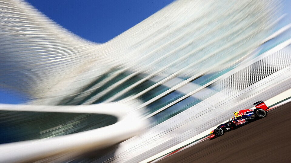 Viel Zeit zum Genießen der schönen Aussicht hatte Mark Webber am Freitag nicht, Foto: Red Bull