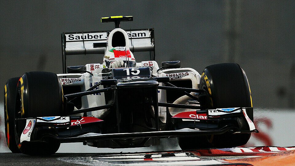 Sergio Perez hat es derzeit nicht einfach in der Formel 1, Foto: Sutton