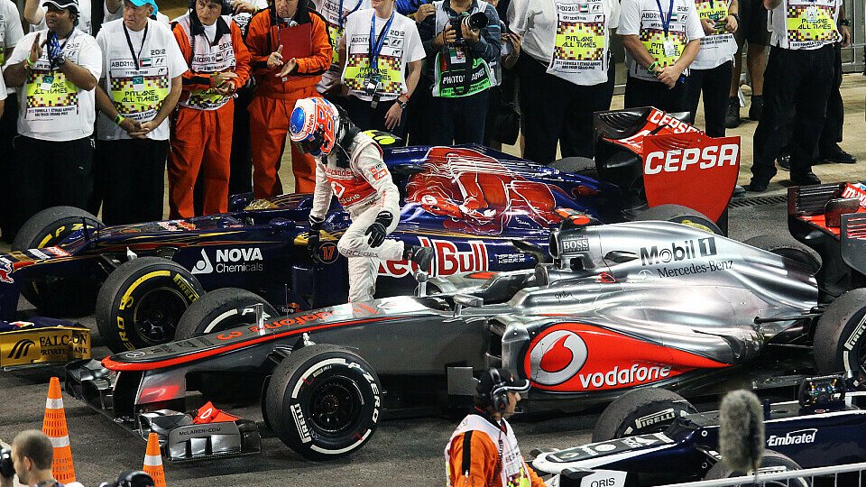 Am Ende reichte es knapp nicht zum Podium: Jenson Button wusste um die Gründe, Foto: Sutton