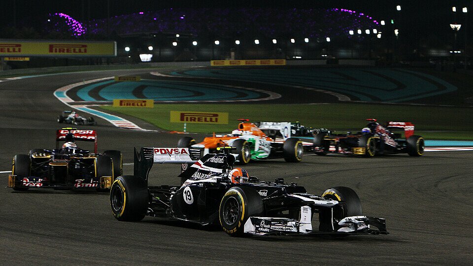 Bruno Senna fuhr beim Abu Dhabi GP zum neunten Mal in dieser Saison in die Punkte, Foto: Sutton