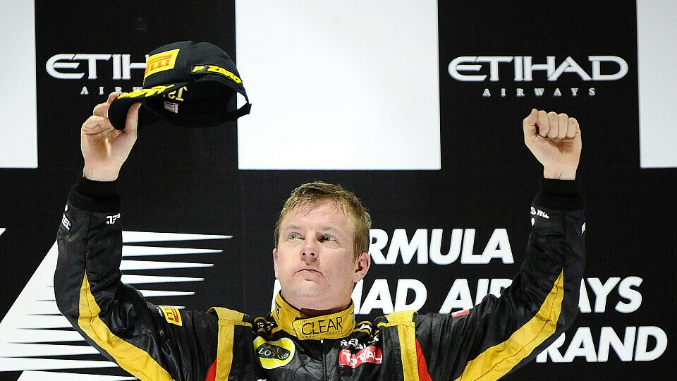Kimi Räikkönen: 19. F1-Sieg, der erste seit Belgien 2009, Foto: Sutton