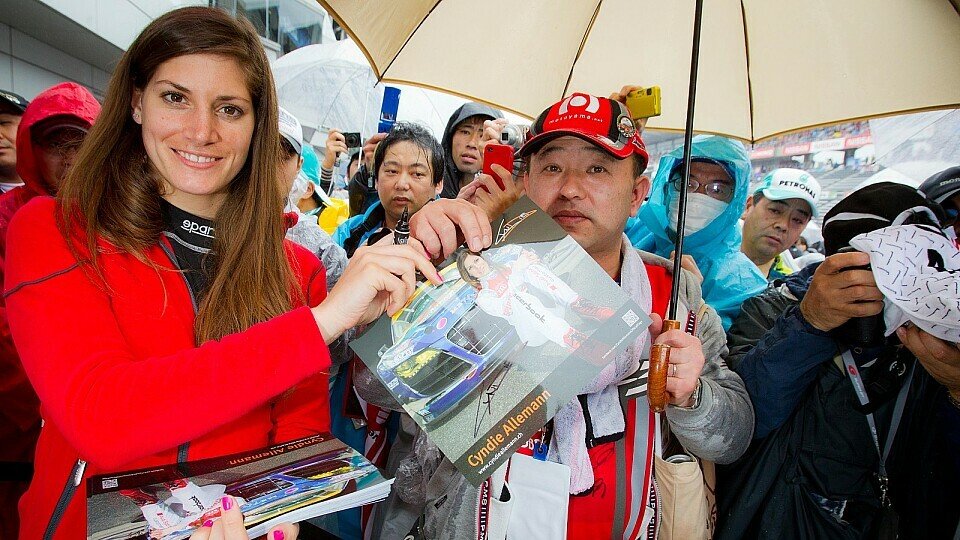 Cynie Allemann hat in Asien viele Fans, Foto: Cyndie Allemann
