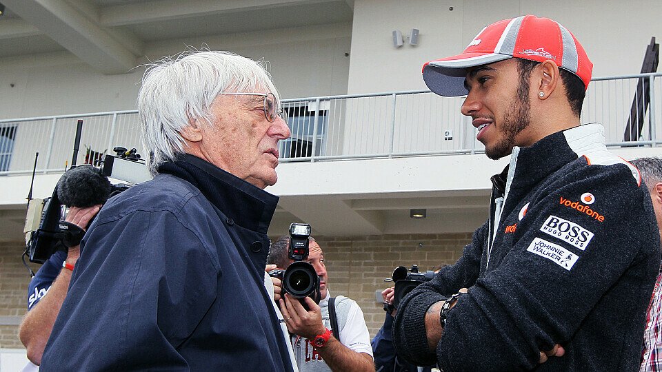 Lewis Hamilton ist nervös: Bernie Ecclstone plauderte über Privates, Foto: Sutton