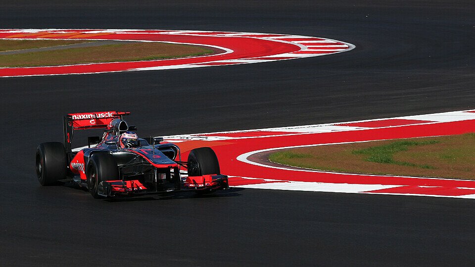Jenson Button will die ersten Rundenzeiten nicht überbewerten, Foto: Sutton