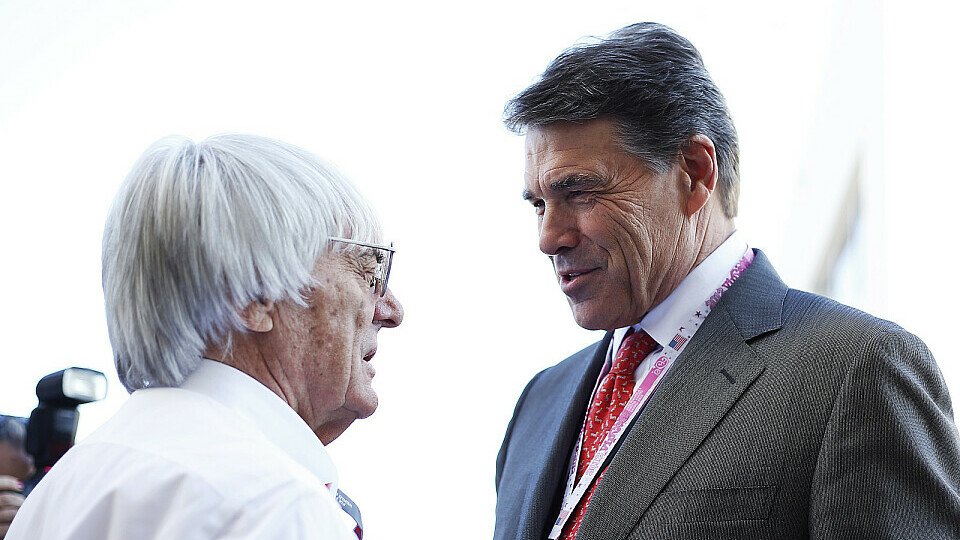 Rick Perry hat Bernie Ecclestone für nächstes Jahr noch mehr Zuschauer angekündigt, Foto: Sutton