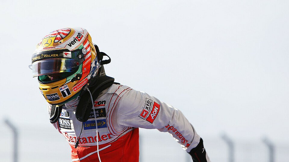 Siegertänzchen in Texas: Lewis Hamilton gewann die Austin-Premiere, Foto: Sutton