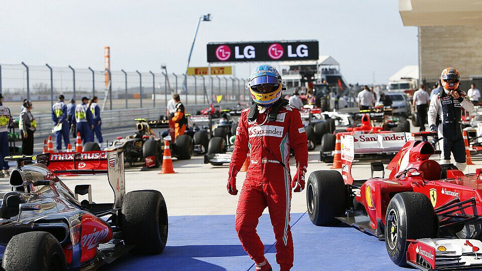 Ferrari erreichte mit seinem strategischen Manöver das gewünschte Ziel, Foto: Sutton