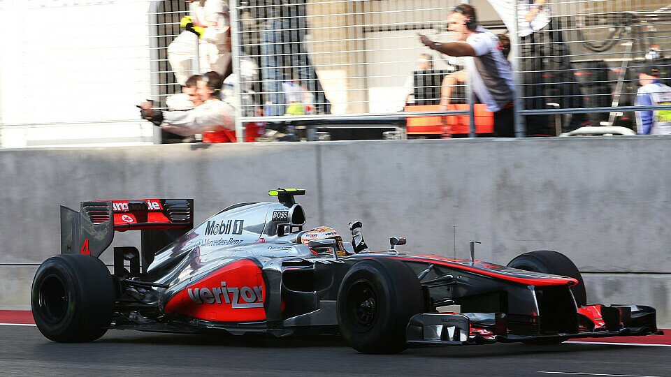 Lewis Hamilton fährt am Sonntag sein 110. Rennen für McLaren, Foto: Sutton