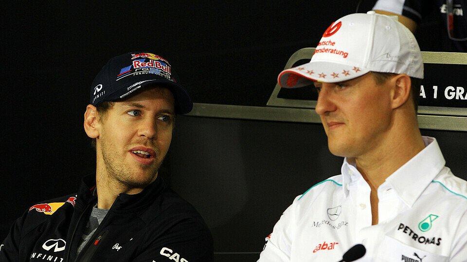 Vettel und Schumacher wurden zu Freunden, Foto: Sutton