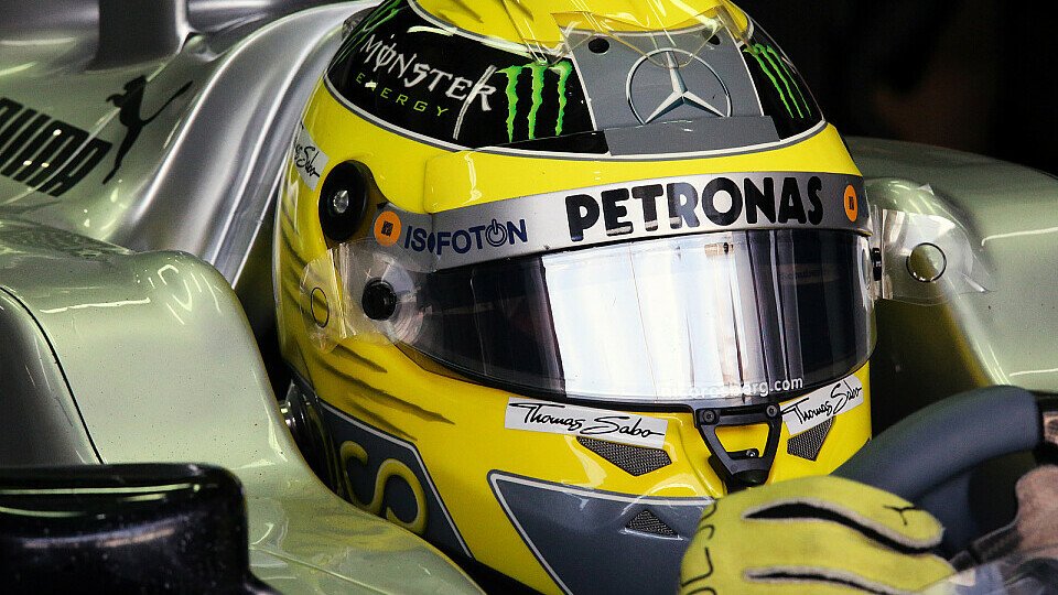 Visier runter und Gas geben: Nico Rosberg will am Wochenende wieder Punkte einfahren, Foto: Sutton