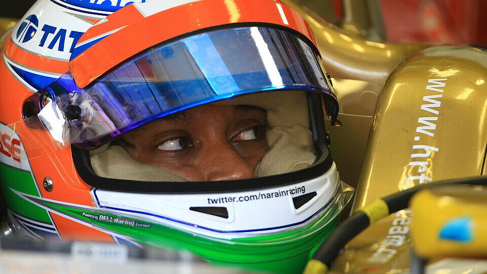 Narain Karthikeyan will zunächst bei Formelfahrzeugen bleiben, Foto: Sutton