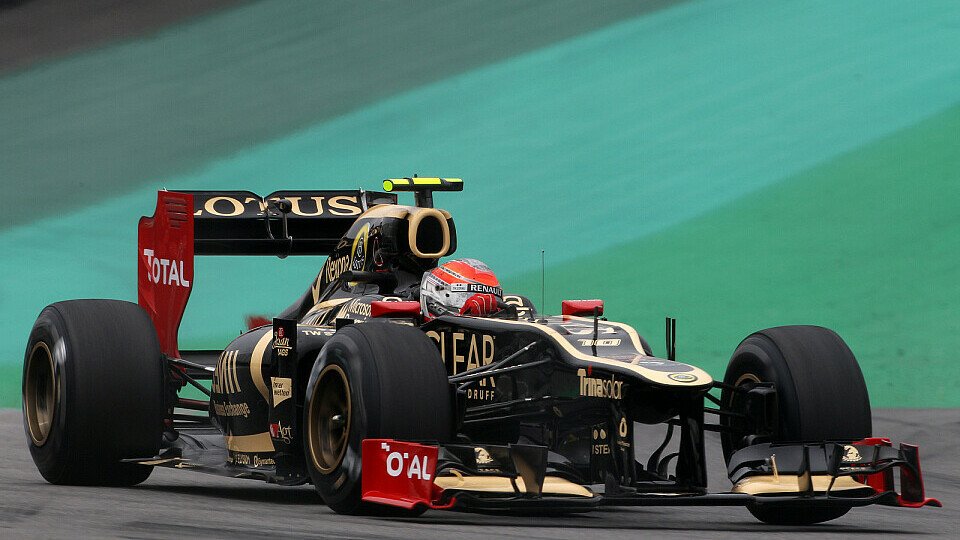 Romain Grosjean verriet, dass der neue Lotus noch Ende Januar vorgestellt wird, Foto: Sutton