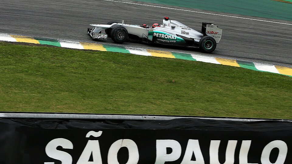 Michael Schumacher fährt zum letzten Mal in Sao Paulo, Foto: Sutton