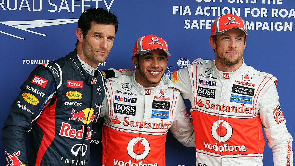 Jenson Button hatte im Qualifying das Nachsehen gegen (Noch-)Teamkollege Lewis Hamilton, Foto: Sutton
