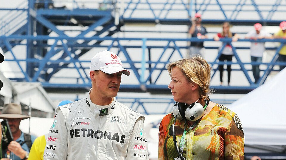 Sabine Kehm arbeitet seit dem Jahr 2000 für Michael Schumacher, Foto: Sutton