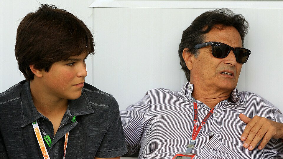 Vater und Sohn am Rande des Großen Preises von Brasilien 2012, Foto: Sutton