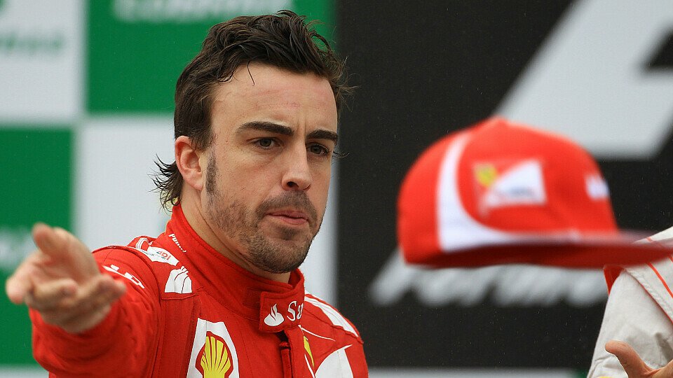 Fernando Alonso erlebte beim WM-Finale 2012 in Brasilien eine der bittersten Niederlagen seiner Formel-1-Karriere, Foto: Sutton