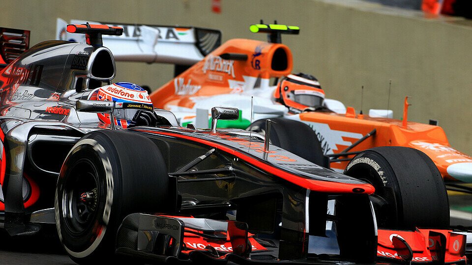 Jenson Button will seine Reifensorgen 2013 endlich in den Griff kriegen, Foto: Sutton