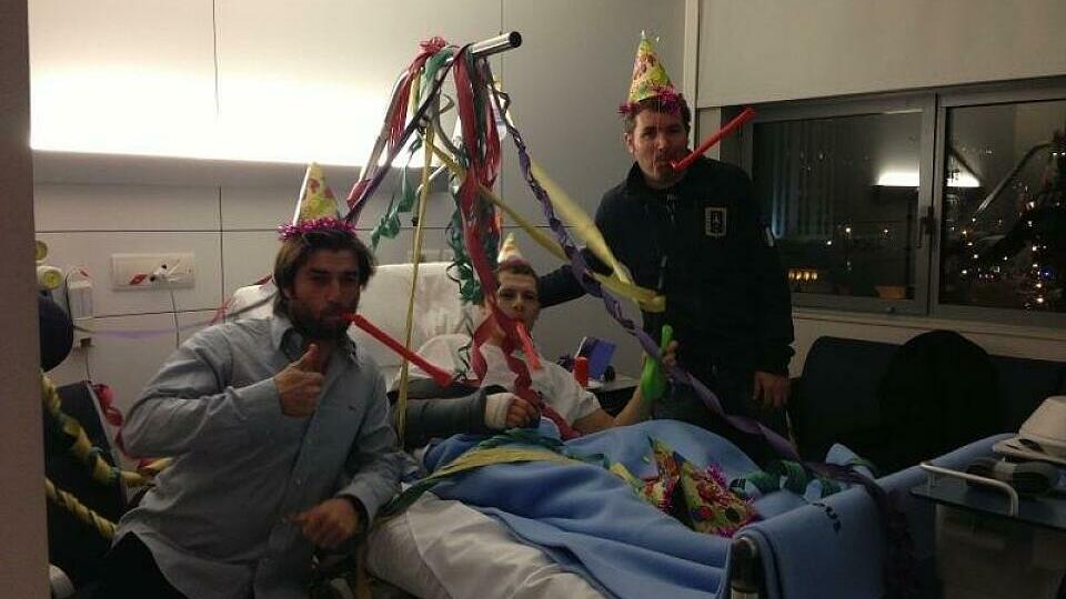 Stefan Bradl verbrachte seinen Geburtstag im Krankenhaus, Foto: Oscar Haro Tasende