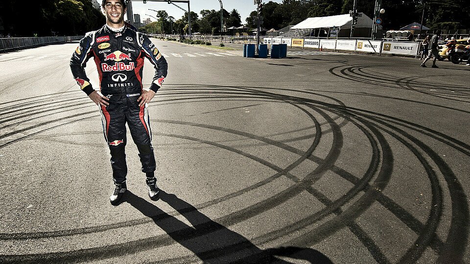 Daniel Ricciardo war mit seinem Jahr zufrieden, Foto: Red Bull