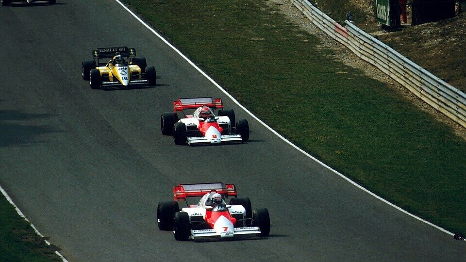 Niki Lauda lieferte auf dem Weg zu seinem letzten WM-Titel eine starke Aufholjagd gegen Alain Prost, Foto: Sutton