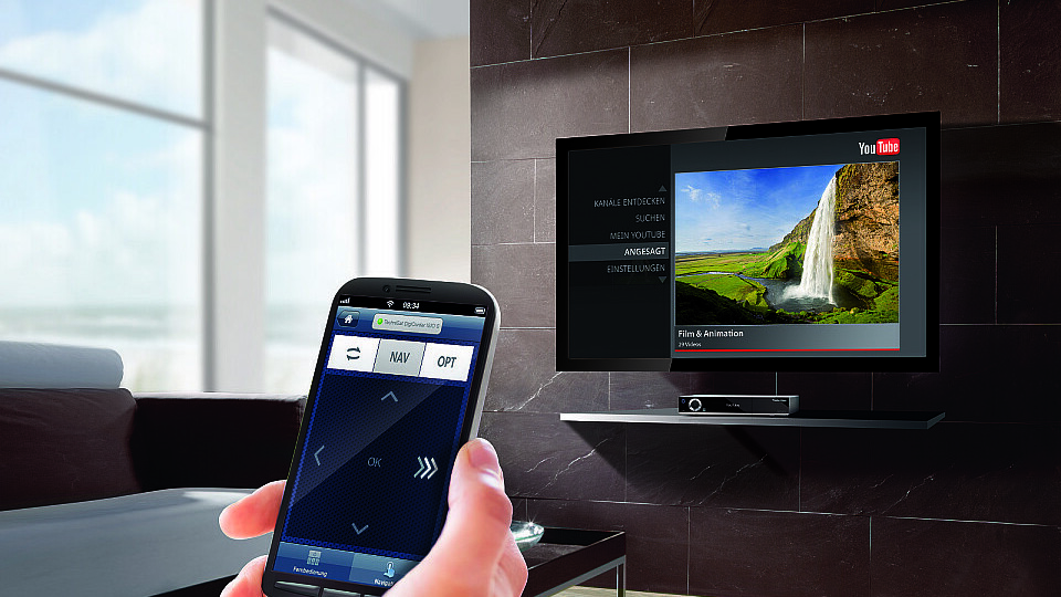 HDTV, Internet & Apps wann immer Sie wollen!, Foto: TechniSat