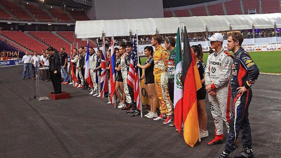 Das Race of Champions bot eine gute Show vor leeren Rängen, Foto: Race of Champions