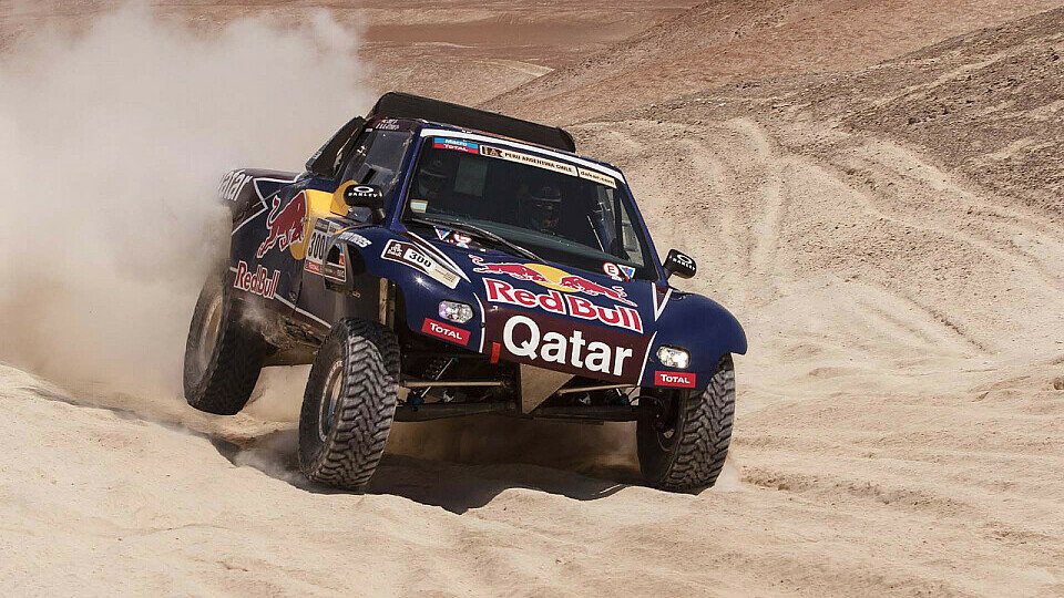 Al-Attiyah war der Schnellste in den Dünen und auf Kamelgras, Foto: Dakar Press