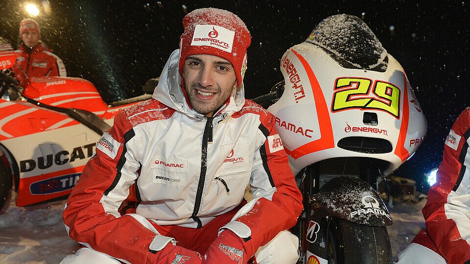 Andrea Iannone freut sich auf die Tests, Foto: Ducati