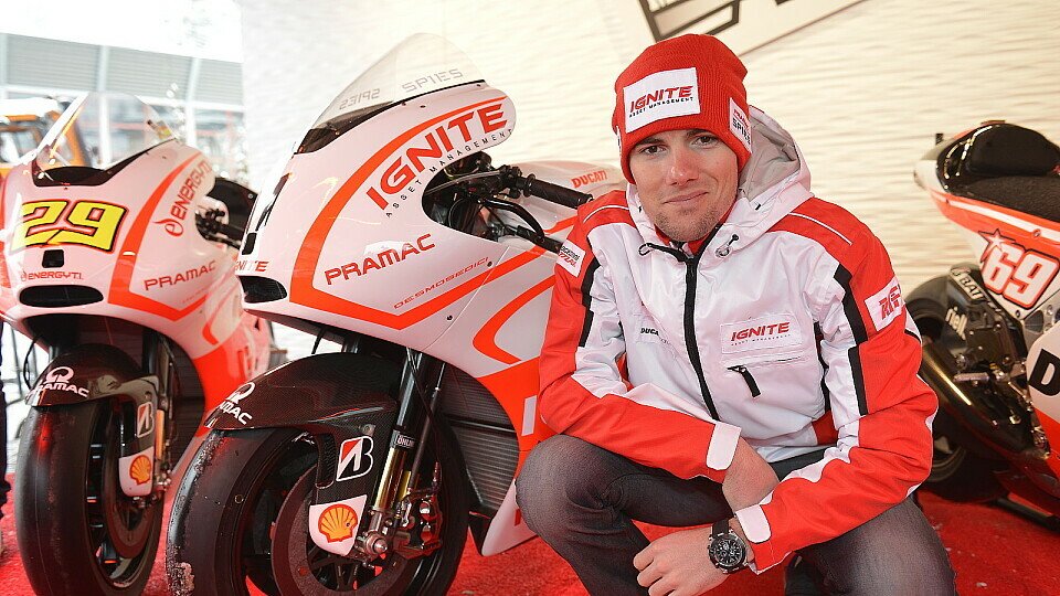 Ben Spies glaubt an seinen neuen Arbeitgeber, Foto: Ducati