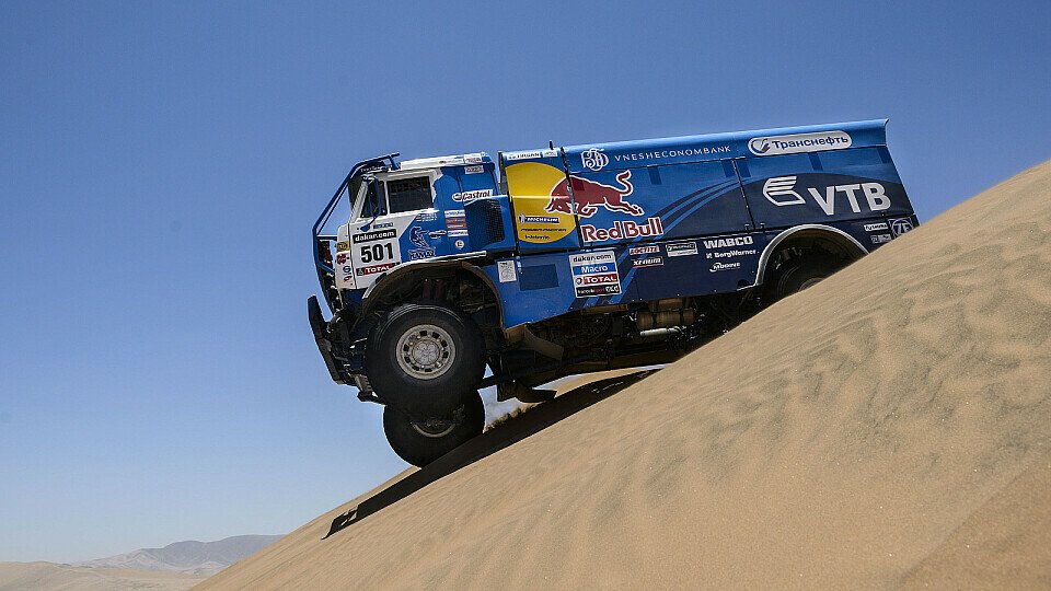 So schnell wie Nikolaev bewegte niemand einen Truck, Foto: Red Bull