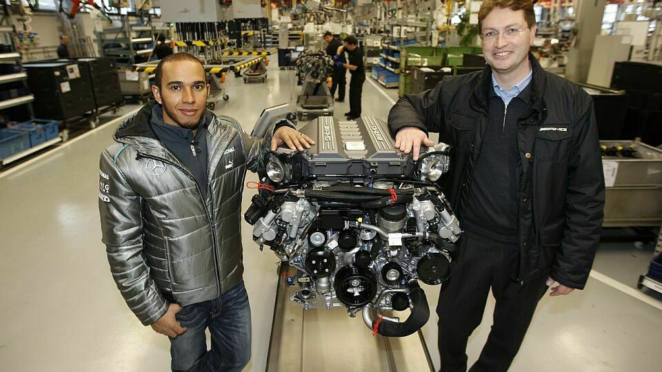 2014 verspricht sich Hamilton vom Mercedes-Motor einen Sprung nach vorne, Foto: Mercedes
