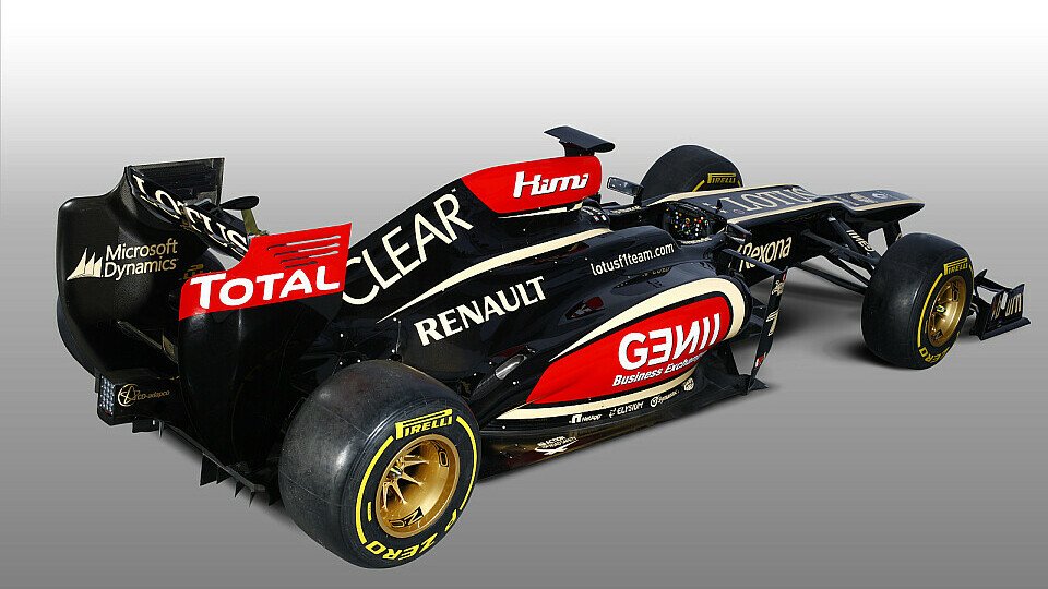 Auf den Bildern sind die neu gestalteten Seitenästen samt Coanda-Auspuff gut zu erkennen, Foto: Lotus F1 Team