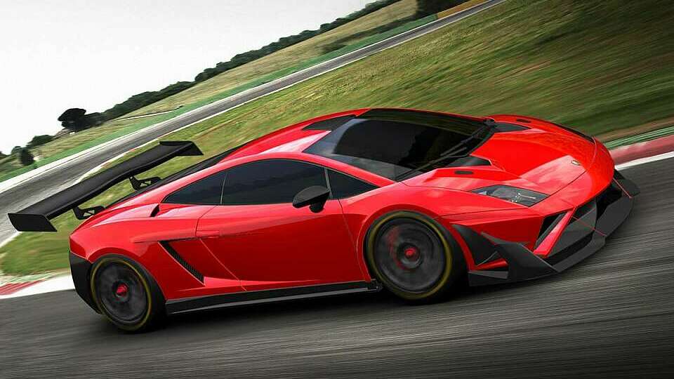So wird der neu entwickelte Lamborghini Gallardo GT3 FL2 aussehen