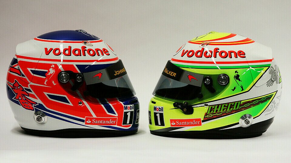 Mit- oder gegeneinander: Button & Perez kämpfen 2013 bei McLaren Helm an Helm, Foto: Sutton
