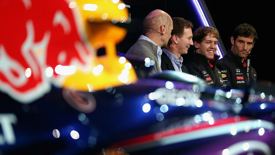 Der Kern des Erfolges: Newey, Horner, Vettel, Webber, Foto: Red Bull
