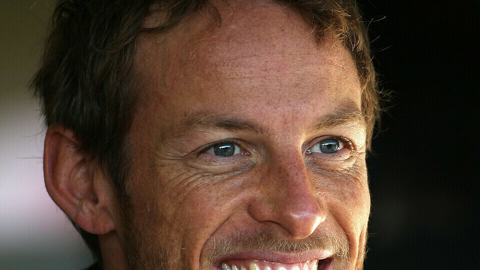 Jenson Button hatte allen Grund zur Freude, Foto: Sutton