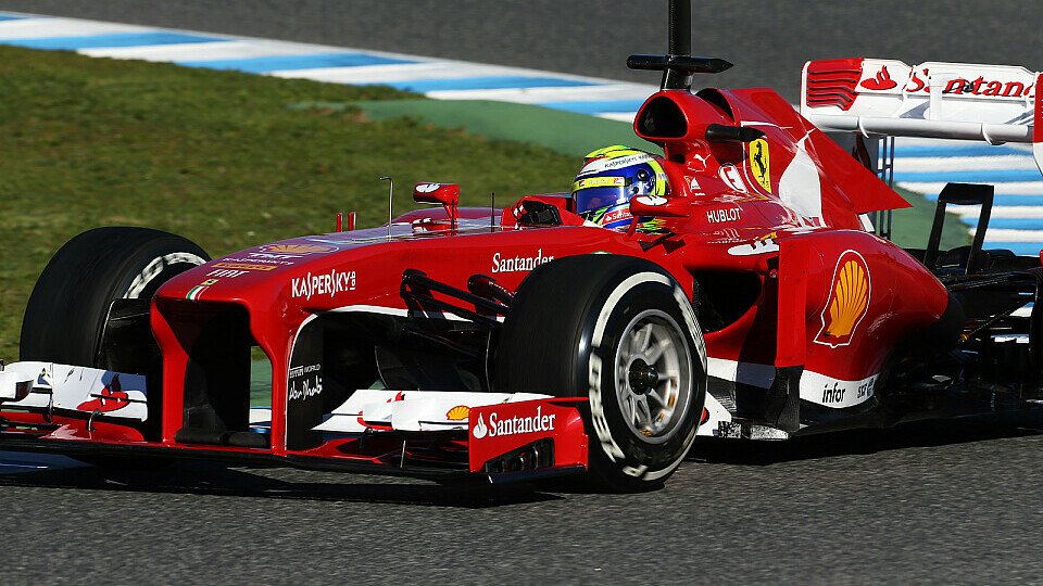 Felipe Massa drehte in Jerez die ersten Runden im F138, Foto: Sutton
