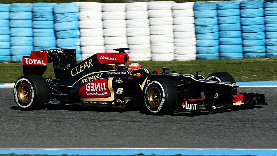 Grosjean zeigte in Jerez eine gute Performance, Foto: Sutton