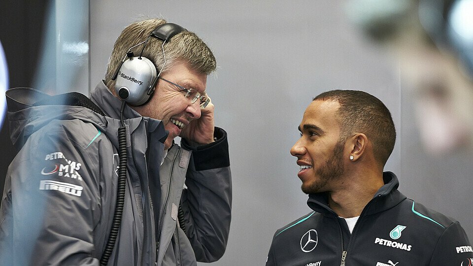 Ross Brawn weiß, wie er Hamiltons Aussagen deuten muss, Foto: Mercedes AMG