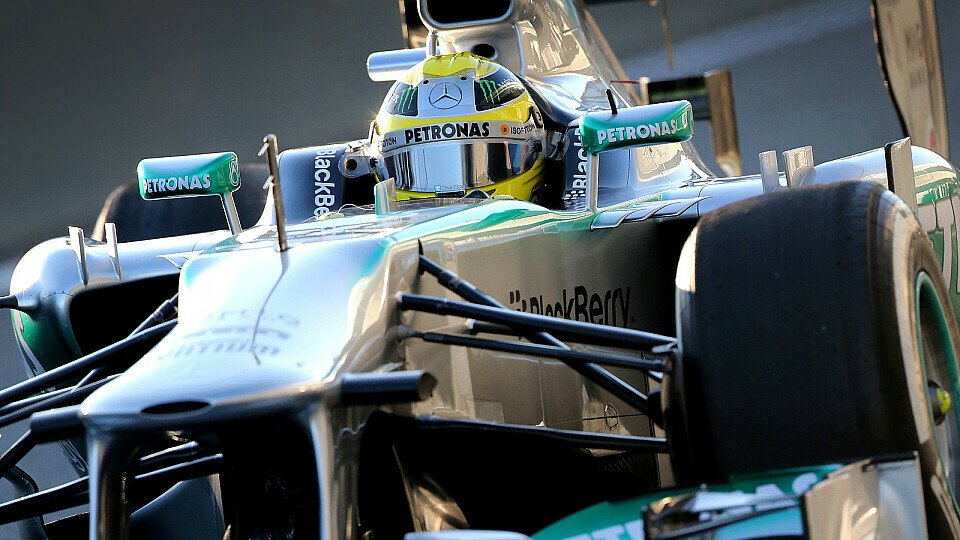 Nico Rosberg gewann 2012 in China sein erstes Rennen, Foto: Mercedes AMG