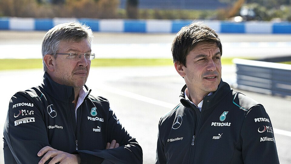 Wolff will nichts von Brawn-Rauswurf wissen, Foto: Mercedes AMG