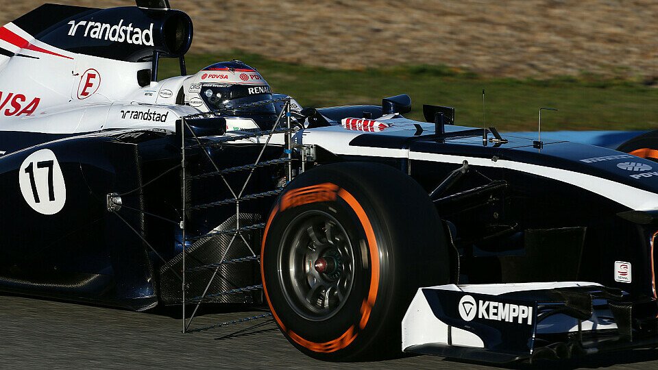Valtteri Bottas war in Jerez mit Aero-Gittern unterwegs, Foto: Sutton